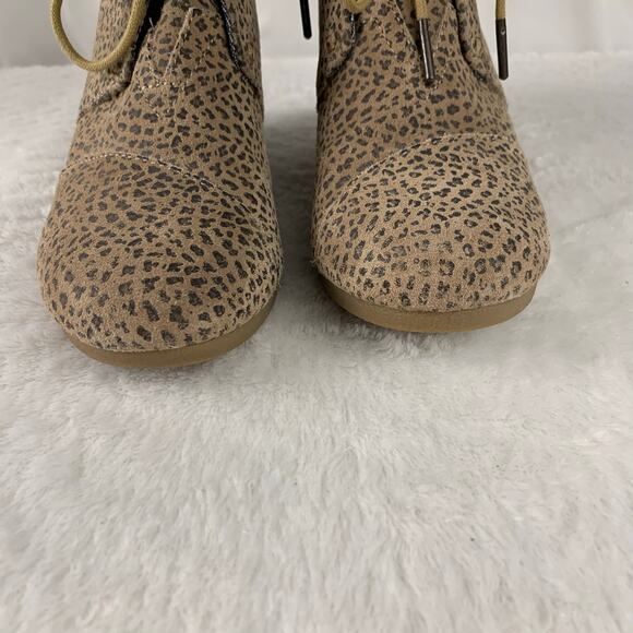 TOMS Women's Desert Wedge Booties Size 8.5 - Picture 3 of 9